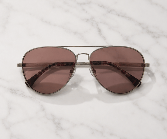 Barbour BA8112 C1 Sonnenbrille in Silber Gun Metal - Image 5