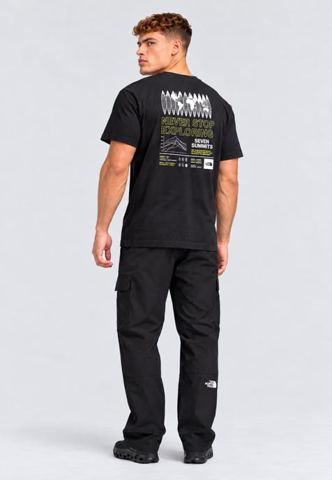 The North Face Herren Multi Location Globe T-Shirt Schwarz - Image 2