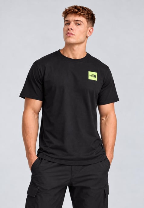 The North Face Herren Multi Location Globe T-Shirt Schwarz - Image 5
