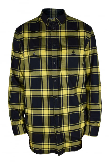 Givenchy Kariertes Hemd Gelb - Image 1
