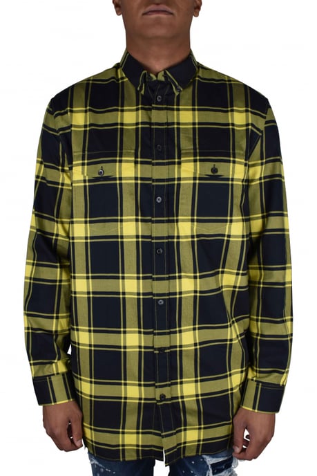 Givenchy Kariertes Hemd Gelb - Image 2