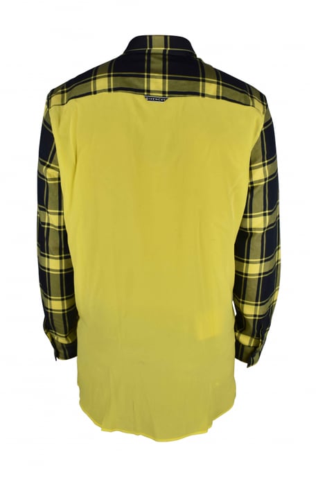 Givenchy Kariertes Hemd Gelb - Image 3