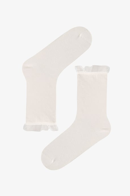 Penti Tüll-Baumwoll-Paar-Crew-Socken - Image 3