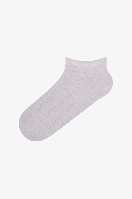 Soft Clouded Jacquard Paar Ankle-Socken - Image 4