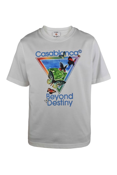 Casablanca „Beyond Destiny“-T-Shirt Weiß - Image 1