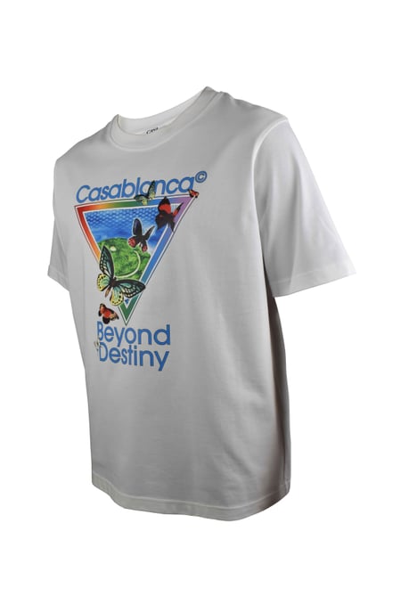 Casablanca „Beyond Destiny“-T-Shirt Weiß - Image 2