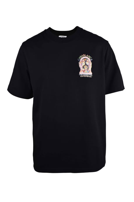 Casablanca L’Arche-T-Shirt Schwarz - Image 1