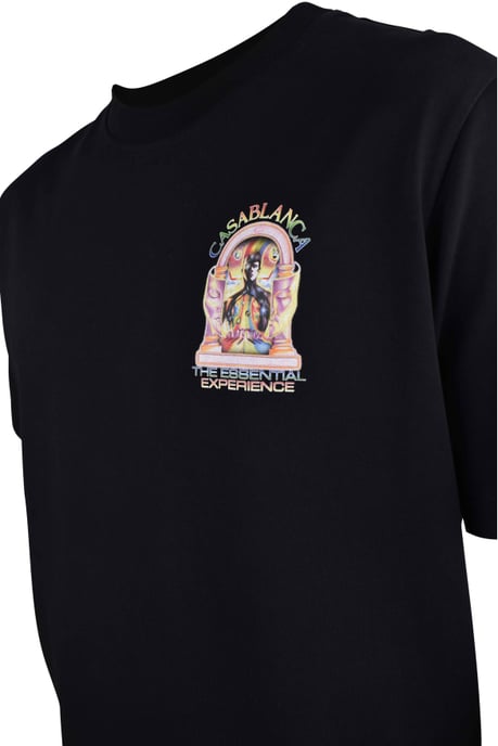 Casablanca L’Arche-T-Shirt Schwarz - Image 3