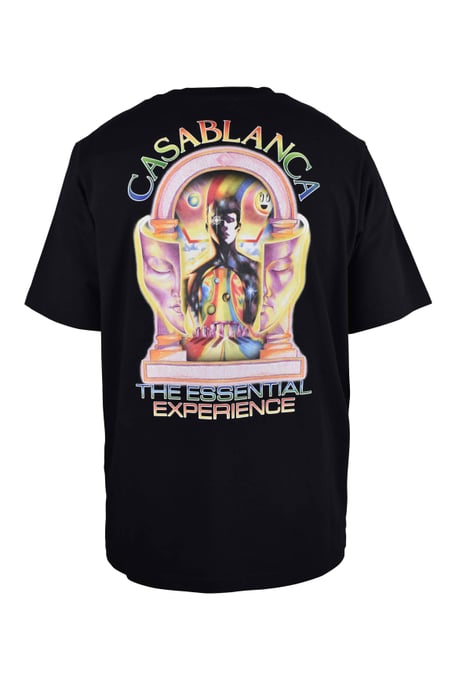 Casablanca L’Arche-T-Shirt Schwarz - Image 4