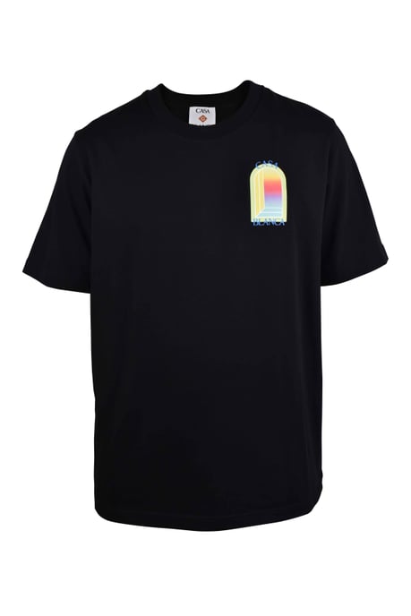 Casablanca L’Arche-T-Shirt Schwarz - Image 1