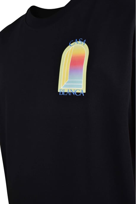 Casablanca L’Arche-T-Shirt Schwarz - Image 3
