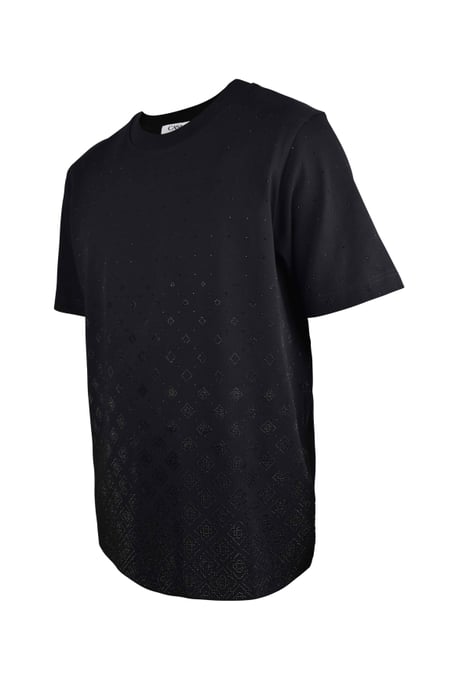 Casablanca T-Shirt mit Monogramm Schwarz - Image 2