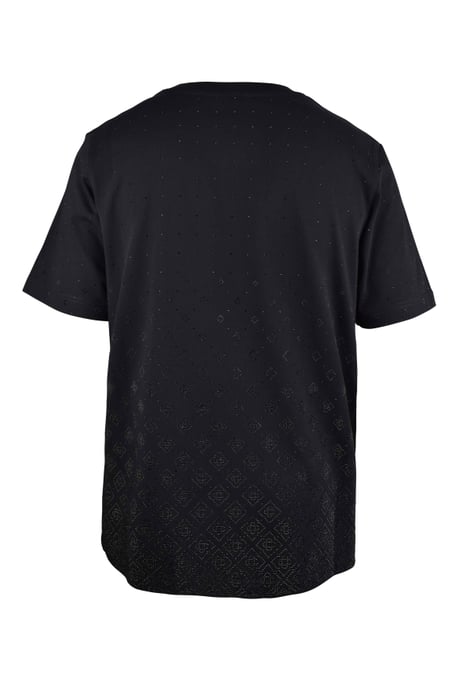 Casablanca T-Shirt mit Monogramm Schwarz - Image 4