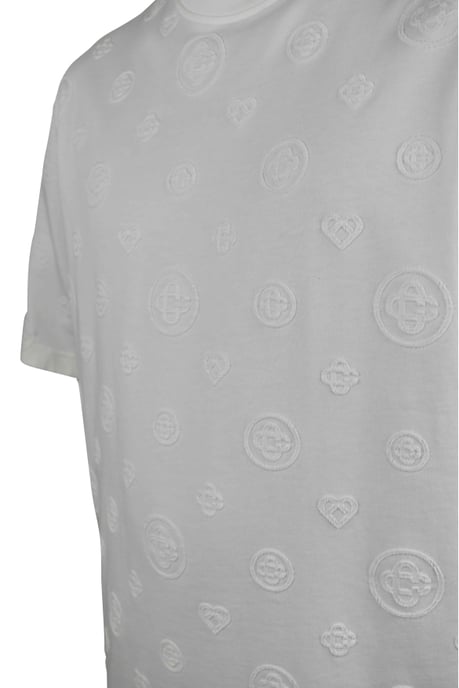 Casablanca Oversize-T-Shirt mit Monogramm Weiß - Image 3