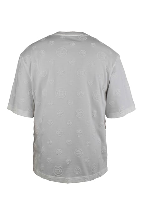 Casablanca Oversize-T-Shirt mit Monogramm Weiß - Image 4