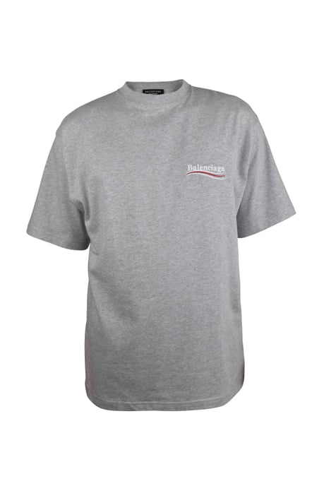 Balenciaga T-Shirt in weiter Passform Grau - Image 1