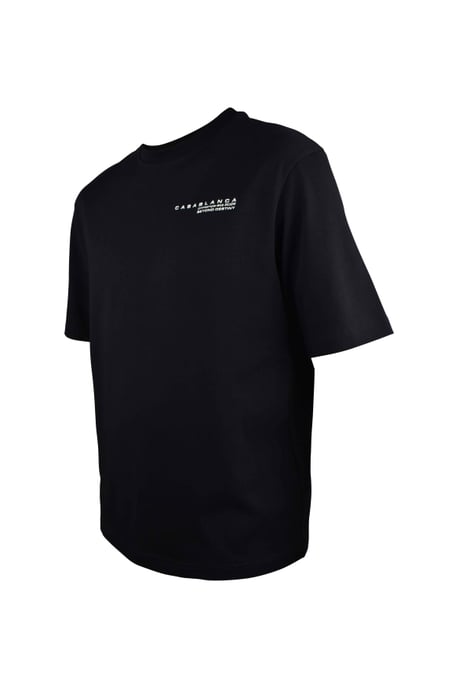 Casablanca Glitch Orchid Oversize-T-Shirt Schwarz - Image 2