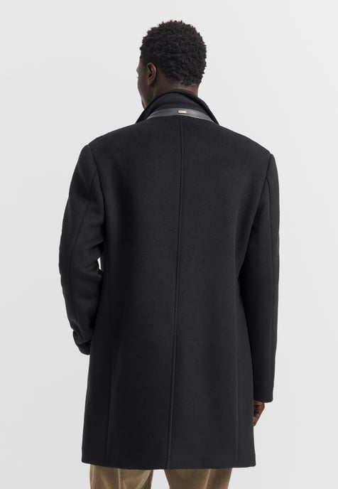 Bugatti Herren Mantel Wollmix Reverskragen Dynamic Series - Image 2