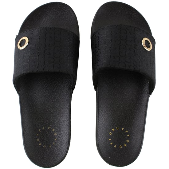 Cruyff Aqua Copa Lux Damen-Slider Schwarz - Image 1