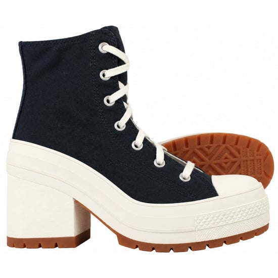Converse Chuck 70 De Luxe Heel Hi Unisex Schwarze Schuhe - Image 5