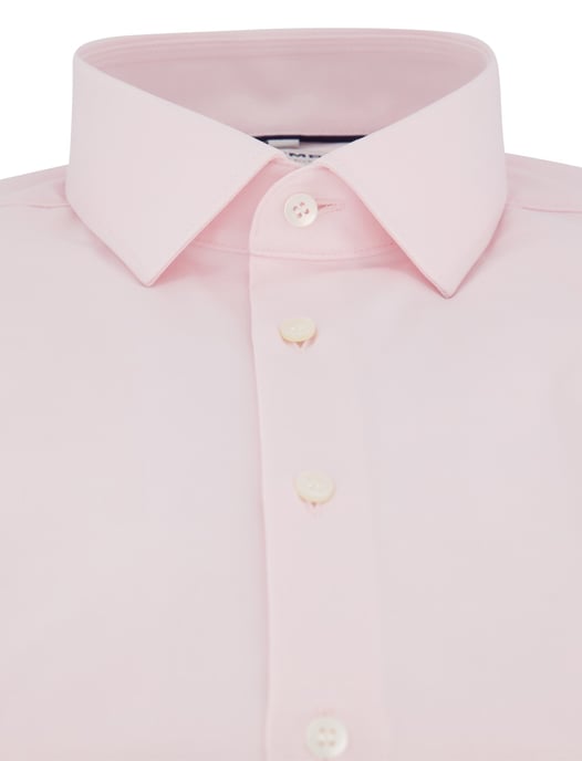 OLYMP rosa Body-Fit-Hemd mit Semi-Wide-Kragen - Image 3