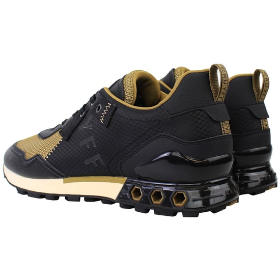Cruyff Superbia Hex-Tech Herren-Sneaker Schwarz/Gold - Image 3