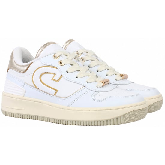 Cruyff Campo Low Kinder Sneaker Weiß/Gold - Image 2
