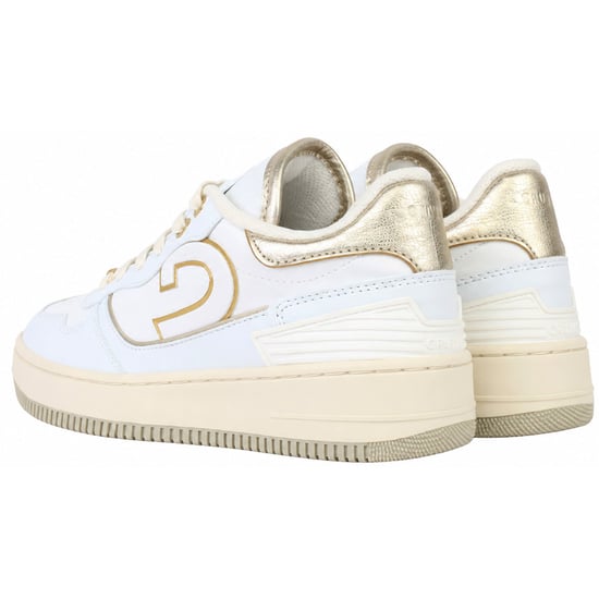 Cruyff Campo Low Kinder Sneaker Weiß/Gold - Image 3