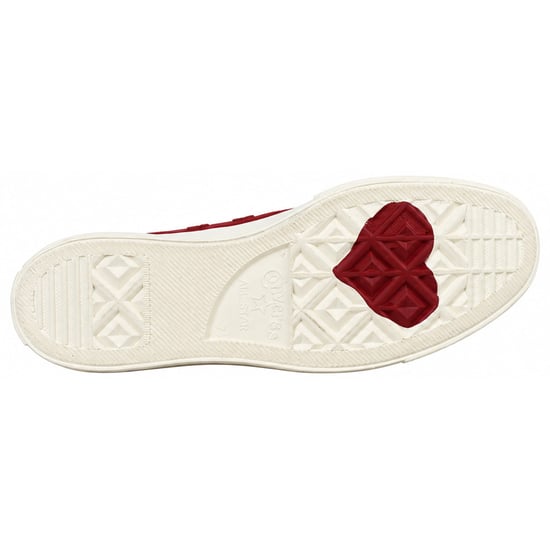Converse Chuck Taylor Lift OX Damen Rote Plimsolls - Image 5