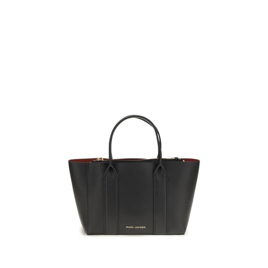 Marc Jacobs Schwarze Schultertasche aus Kalbsleder Bos Taurus - Image 1