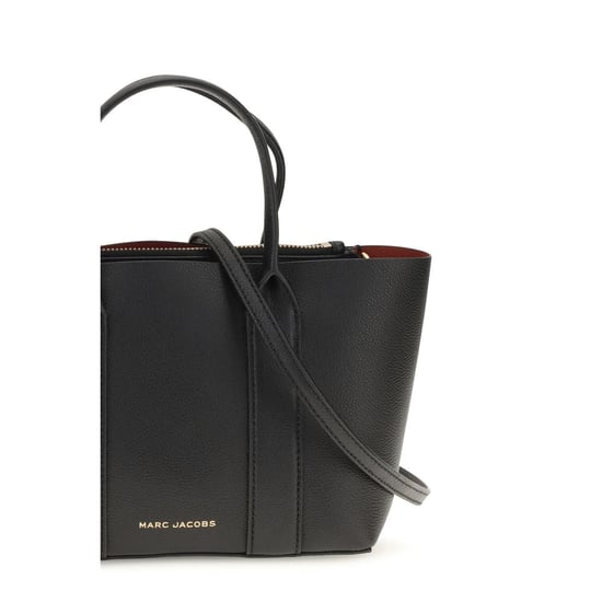 Marc Jacobs Schwarze Schultertasche aus Kalbsleder Bos Taurus - Image 4