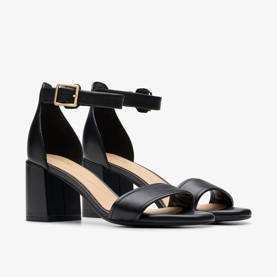 Ezoria Mae Black Leather Sandalen - Image 4