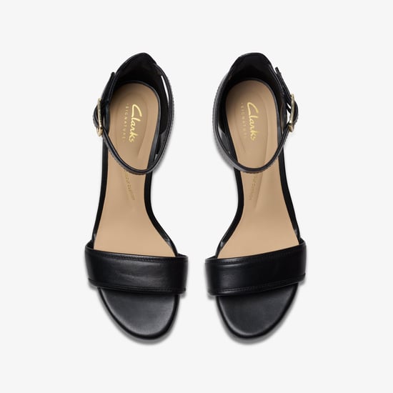 Ezoria Mae Black Leather Sandalen - Image 6