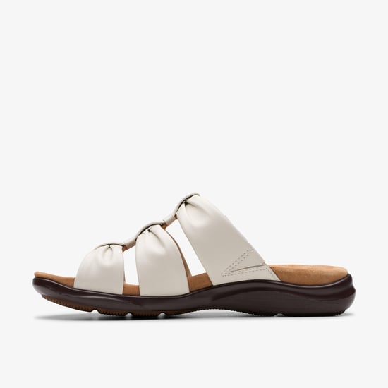 Kitly Slide Cream Leather Sandalen - Image 2