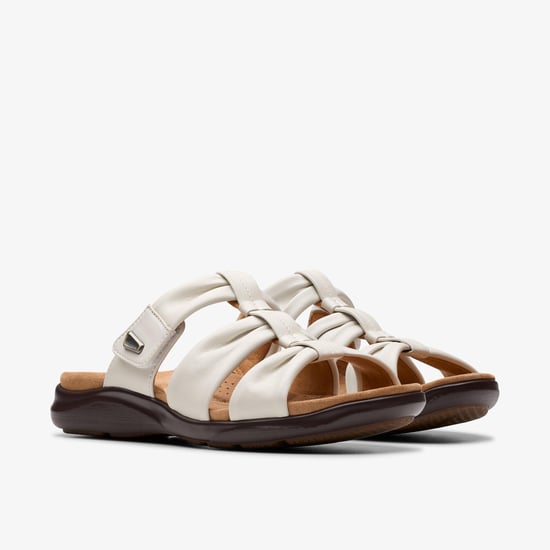 Kitly Slide Cream Leather Sandalen - Image 4