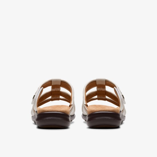 Kitly Slide Cream Leather Sandalen - Image 5