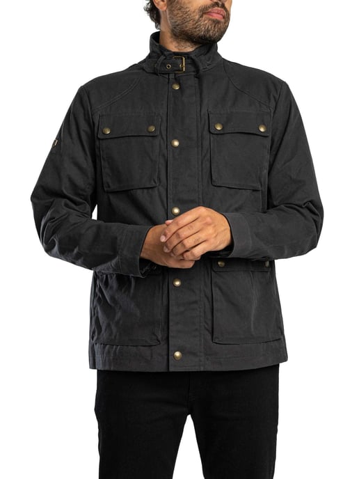 Superdry Wachs-Rennjacke, Grau - Image 2