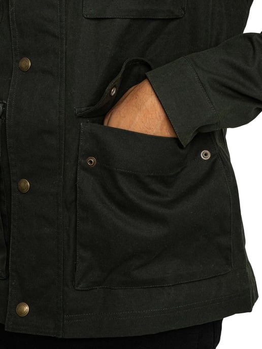 Superdry Wachs-Rennjacke, Grün - Image 4