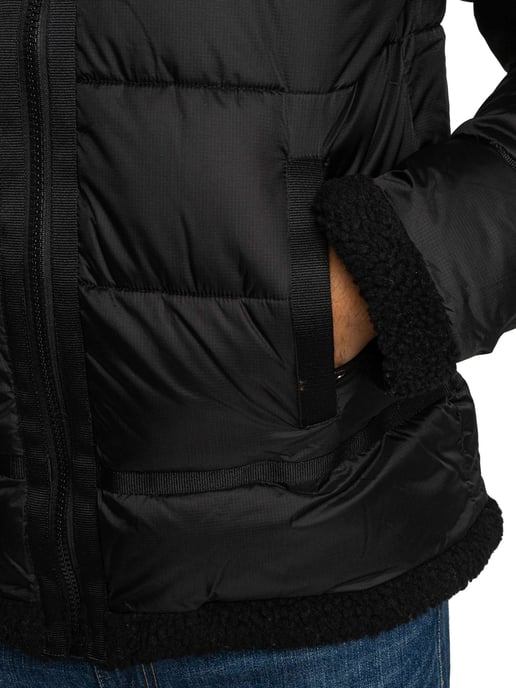 Schott Puffer Jacke, Schwarz - Image 4