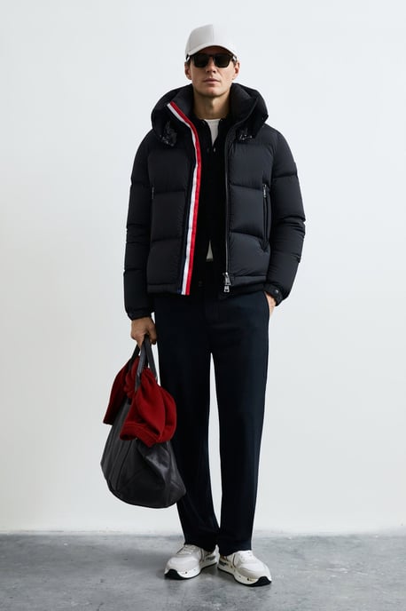 LUFIAN Herren Pufferjacke mit Gänsedaunen und Abnehmbarer Kapuze - Image 5