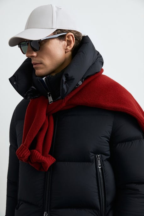LUFIAN Herren Pufferjacke mit Gänsedaunen und Abnehmbarer Kapuze - Image 6