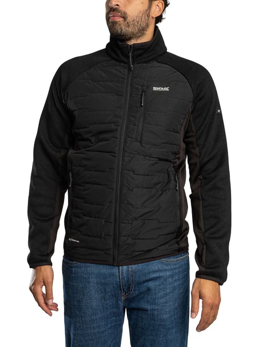 Regatta Cyrus Hybridjacke, Schwarz - Image 1