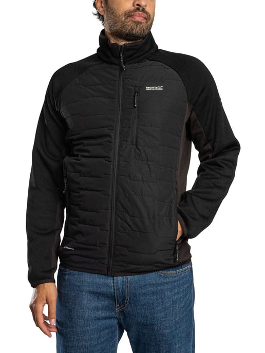 Regatta Cyrus Hybridjacke, Schwarz - Image 2