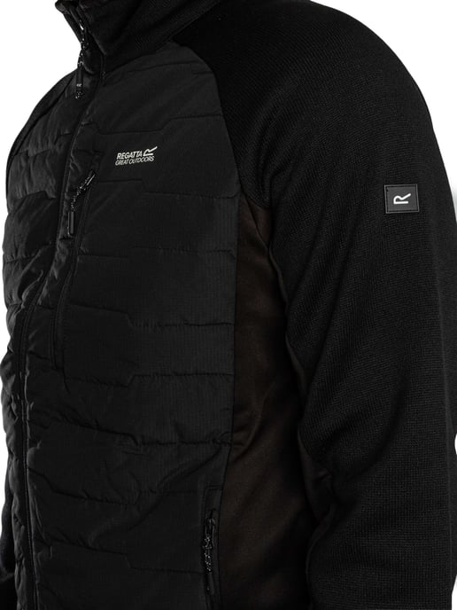 Regatta Cyrus Hybridjacke, Schwarz - Image 5