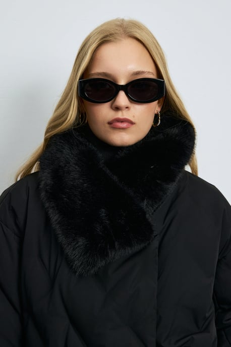 LUFIAN Damen Daunen-Pufferjacke mit Abnehmbarem Kunstfellkragen - Image 5