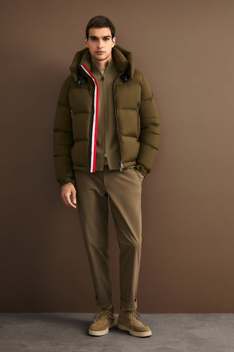 LUFIAN Herren Pufferjacke mit Gänsedaunen und Abnehmbarer Kapuze - Image 2
