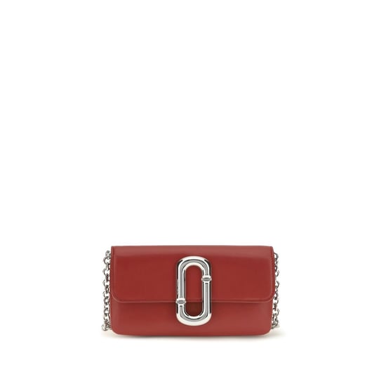 Marc Jacobs Rote Schultertasche aus Kalbsleder Bos Taurus - Image 1