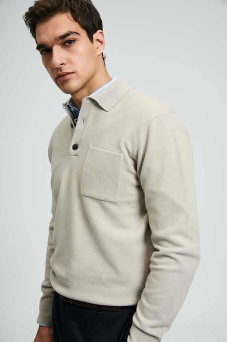 LUFIAN Herren Strick-Polopullover - Image 5