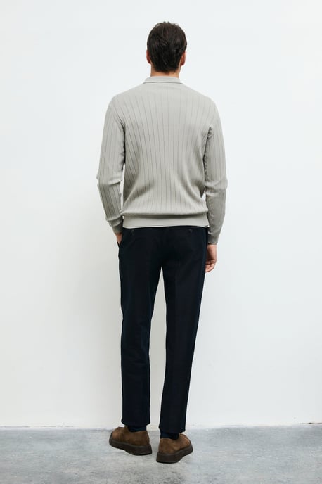 LUFIAN Herren Langarm-Polopullover - Image 6