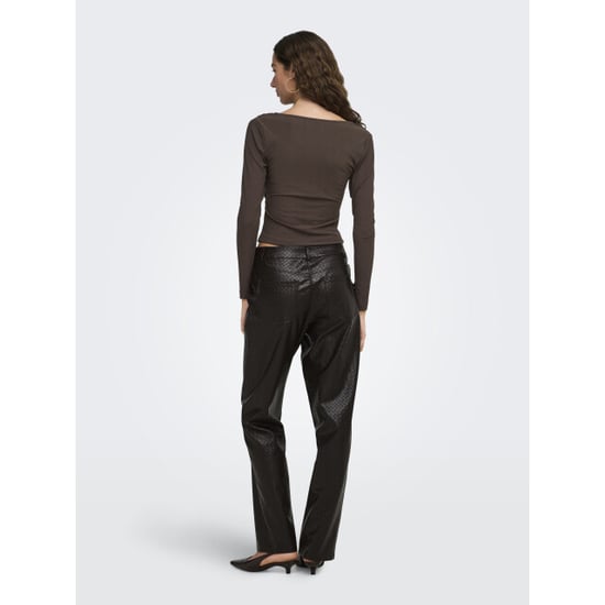 Only onllexi l/s Wickeltop jrs 15383493 coffee bean - Image 5